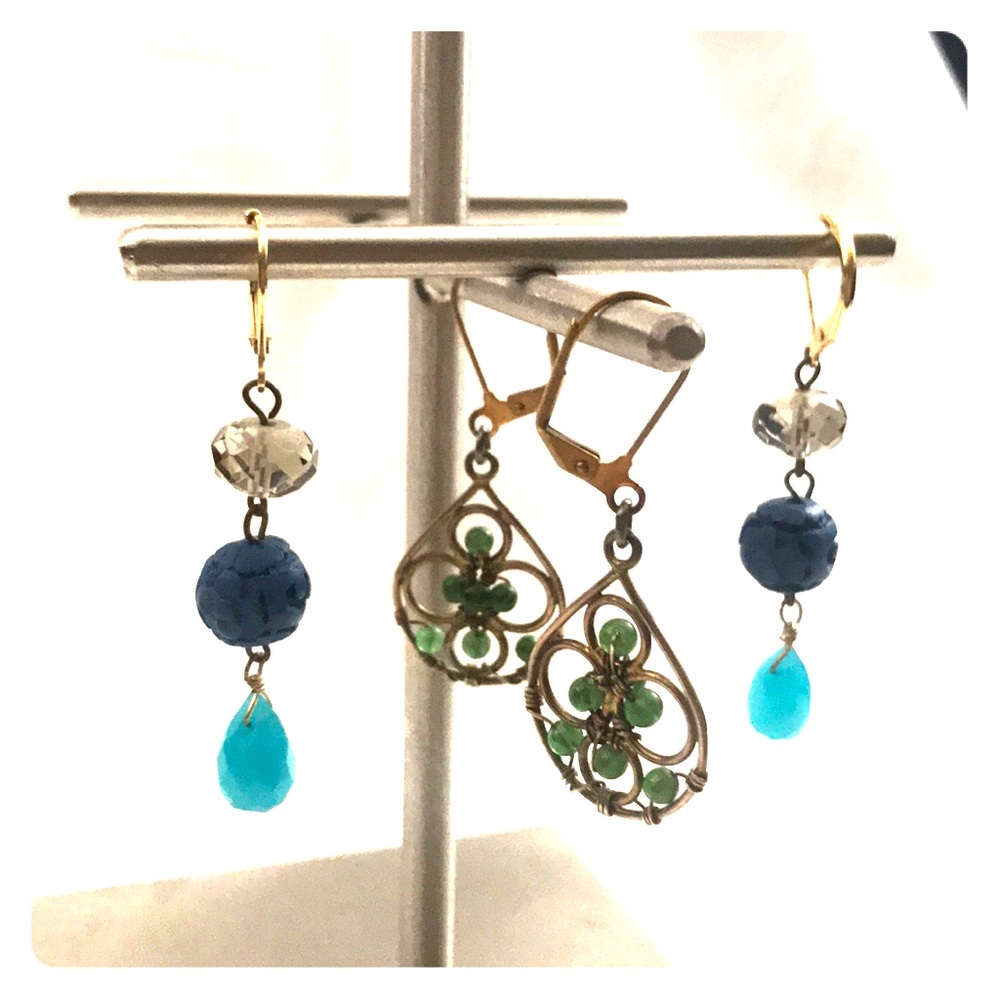 Earrings: 2 for price of 1